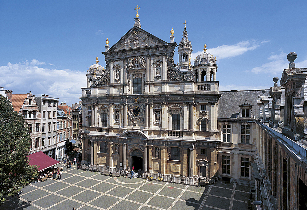 ANVERS, l'église Saint-Charles Borromée, place Hendrik Conscience