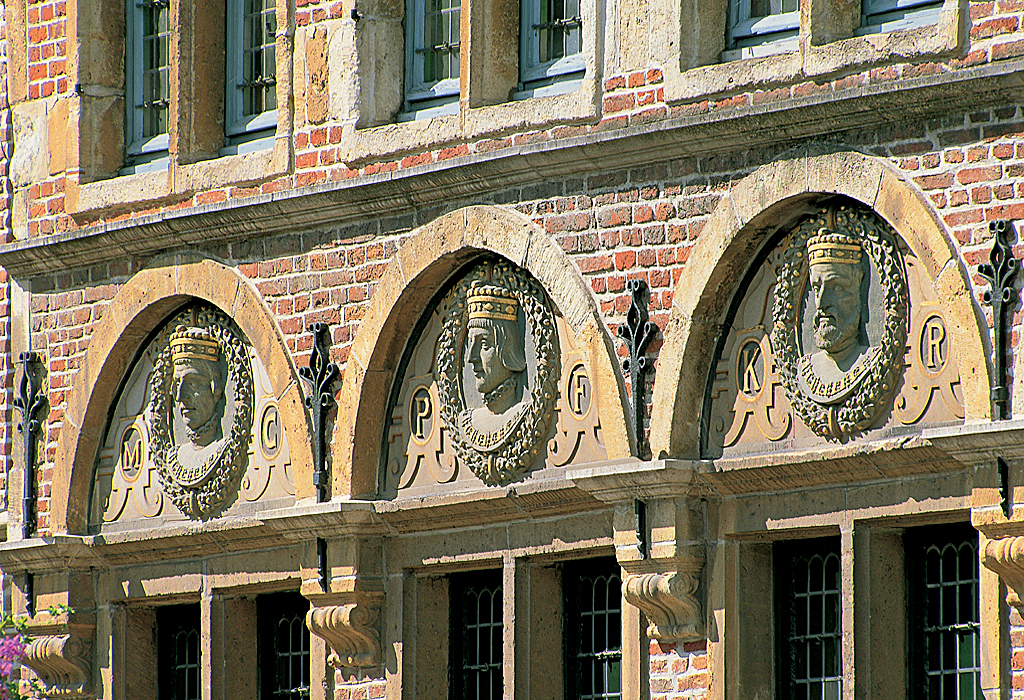 GHENT, Burgstraat 4, "the house of the Crowned Heads"