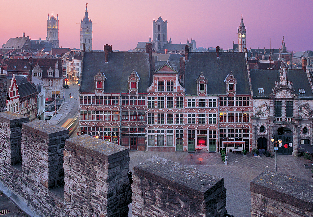 GHENT, Sint-Veerle's square