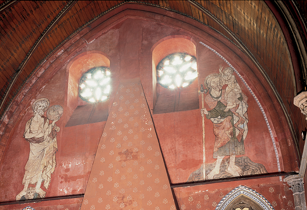 GHENT, inside the refctory of Bijloke Abbey