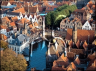 Bruges, Panorama from Belfry