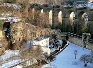Luxembourg city, fortified lock &quot;Maierchen&quot;