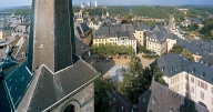 Luxembourg city, the 12th century urban core