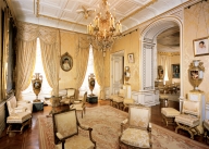 Luxembourg City, the yellow room of the Grand Ducal Palace