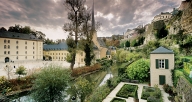 Luxemburg stad, het Cutlureel Ontmoetingscentrum van de Abdij van Ne...