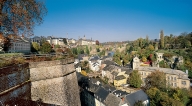 Luxembourg city, the fortress