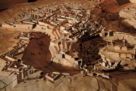 Luxembourg city, model of the fortress, City Historical Museum.