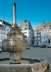 STAVELOT, main square, Place Saint-Remacle