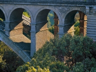 Luxembourg city, Adolphe bridge.