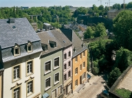 Luxembourg city, rue Large.