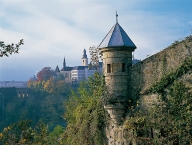 Luxembourg city,spanish watchtowers.