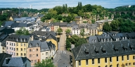 Luxembourg city, lower town of Grund