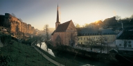 Luxembourg city, parish church of Saint John