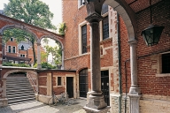 Brussels, Courtyard of the Cleves-Ravenstein.