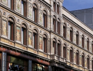 UXELLES, &quot;La grande maison de blanc&quot;, rue du Marché aux Po...