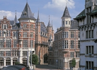 ANTWERP, the Dijckkaai and the former Meat Market