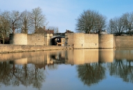 YPRES, ramparts at the Lille Gate