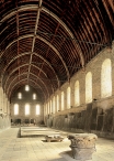 GHENT, Saint-Baaf&#039;s Abbey, monk&#039;s refectory